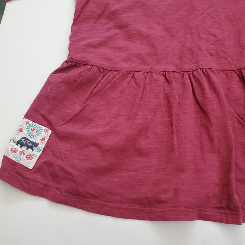 Fat Face Top Pink Embroidered Floral Girls Kids Age 12-13 Great Condition - Picture 15 of 19