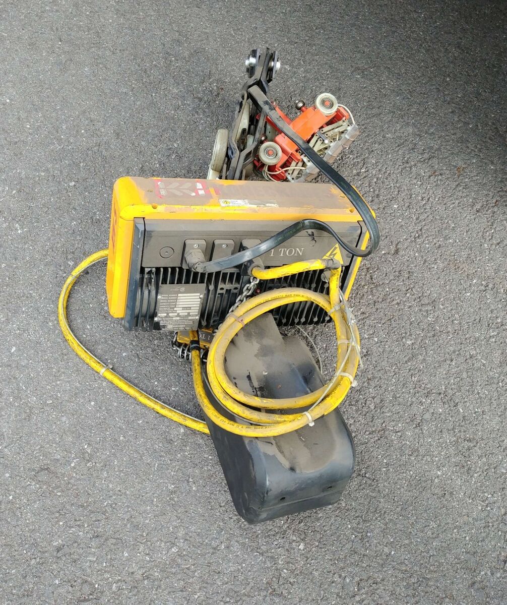 Konecranes XN 5 1-ton Electric Chain Hoist with Trolley | eBay Konecranes XN 5 1-ton Electric Chain Hoist with Trolley | eBay