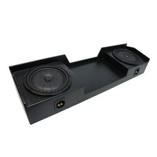04-15 Fits Nissan Titan King Crew Kicker CompVT CVT10 Dual 10" Rhino Sub Box