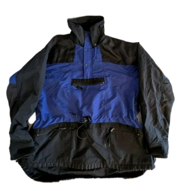 Vintage Precision Mountaineering Sz. XL Mens Ski Snow Coat & Black No Hood