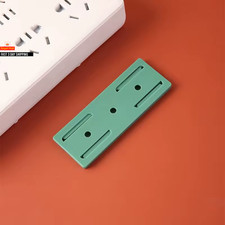 Self-Adhesive Desktop Socket Fixer Hanging Power Strip Cable Organizer Wall Hold