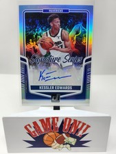 2024-25 Panini Donruss #SS-KEK Kessler Edwards Auto Signature Series Mavericks