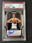 Panini 2024-25 Prizm Black Rookie Signatures Nikola Durisic #RS-DUR Hawks PSA 10