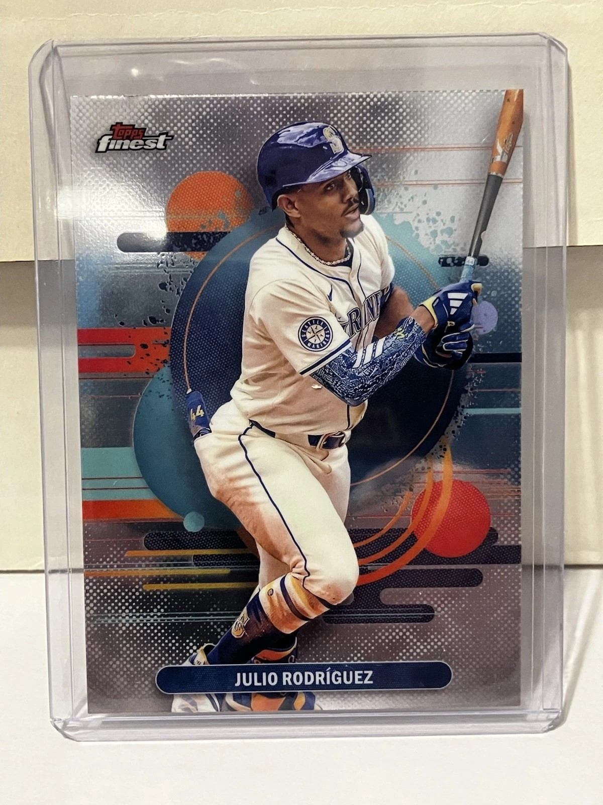 2025 Topps Finest Uncommon Julio Rodriguez Seattle Mariners