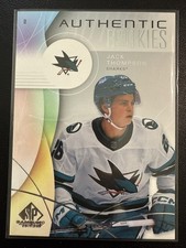 2024-25 SP Game Used Base Authentic Rookies Jack Thompson Rookie San Jose Sharks