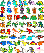 Dinosaur Decoration Charms, Dino Charm for Boys Girls Kids Teens Gifts