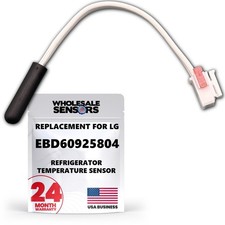 Replacement for LG EBD60925804 Refrigerator Temperature Sensor 24 Month Warranty