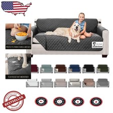 Protezione Divano Lavabile: Antracite, Reversibile, Antistrappo, Cinturino Brevettato