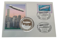 NUMISBRIEF MEDAILLE GRAF ZEPPELIN LZ 127 CHICAGO 1933 FERDINAND GRAF ZEPPELIN