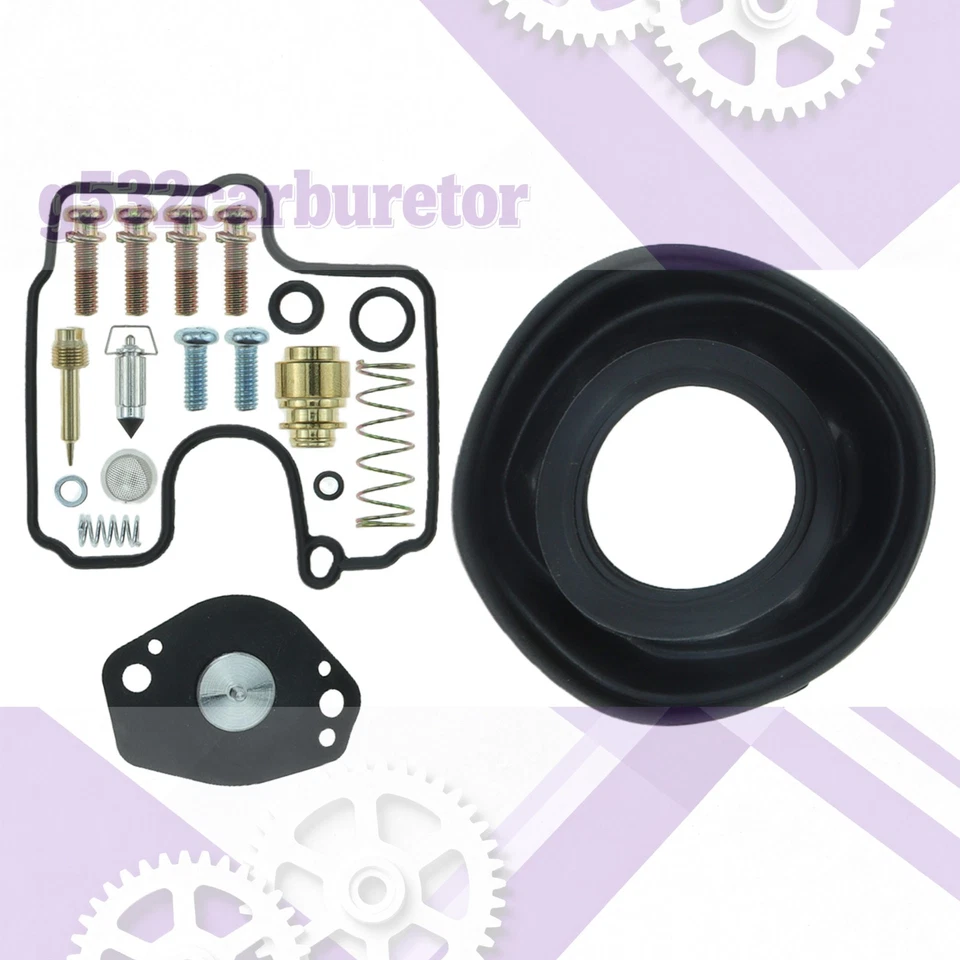 2X SUZUKI SV650 SV650S 1999-2002 Carburetor Rebuild Repair Kit Jet Diaphragm-US - Image 2 of 4