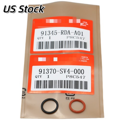 #ad #ad OEM 2X Power Steering Pump Rubber Inlet amp;Outlet O Ring Seals Kit For HONDA ACURA $4.19