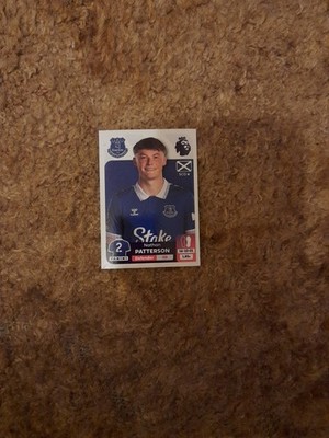 Panini Premier League 2024 Sticker Nummer 258 Everton Nathan Patterson
