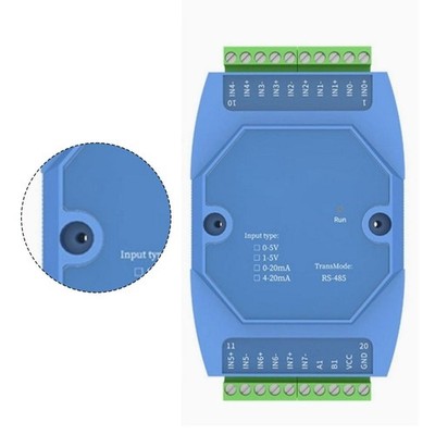 8 Channel 420mA and 05V Analog Signals Acquisition Module with RS485 Interface
