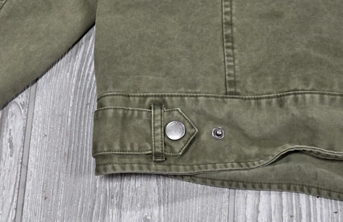 Carbon 2 Cobalt Mens XL Olive Green Canvas Cotton Field Jacket Military Utility image 10