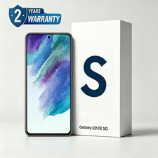 Brand New Samsung Galaxy S21 FE 5G SM-G990U1 128GB 6GB 6.4" Unlocked BLACK