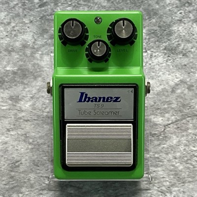 Ibanez TS9 Tube Screamer Overdrive Pedal Reissue JRC4558D  w/ Pedalboard Plate