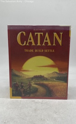 Catan Trade Build Settle Klaus Teuber's For 3-4 Players Strategy Board Game
