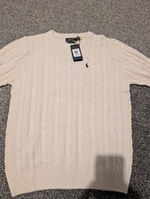 Ralph Lauren Sweatshirt Men's Size Xl Cream  Outlet