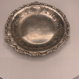 Antique French 950 Solid Silver Dessert Dish Emile Delaire Paris