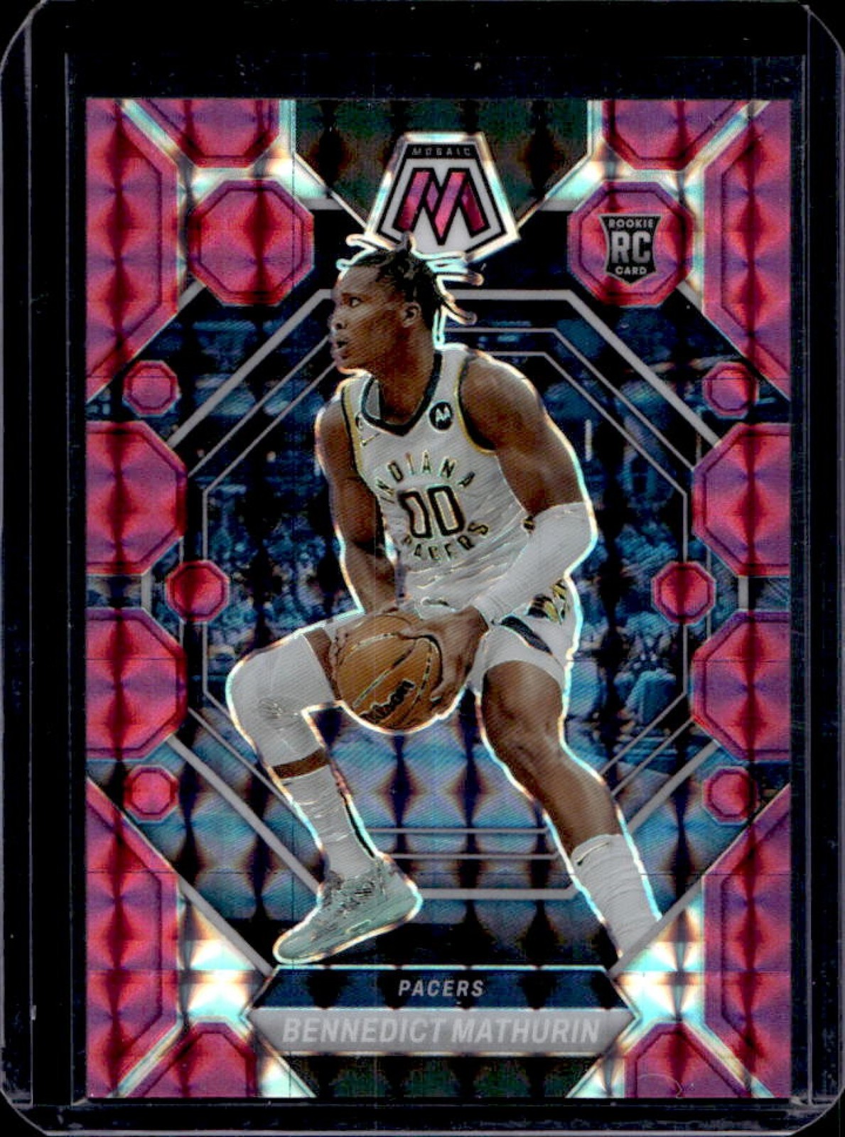 2022-23 Mosaic Bennedict Mathurin RC Pink Rookie #/149 Pacers