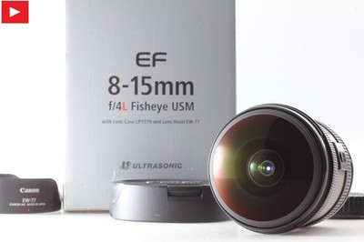 【Near MINT++ in Box Hood】 Canon EF 8-15mm f/4 L Fisheye USM Objektiv aus JAPAN