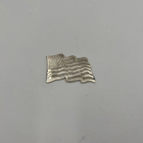 Old Glory American Flag SMI 1 oz .999 Silver Bullion Security Art Bar Sunshine