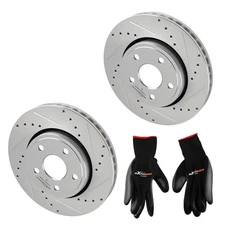 330mm Front  L&R Brake Rotors Kit for Dodge Durango/Jeep Grand Cherokee S-53062