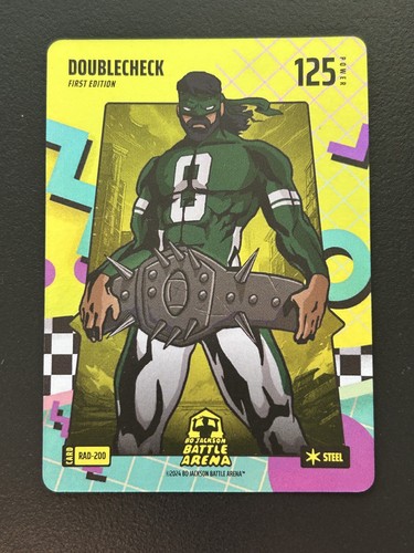 Bo Jackson Battle Arena Update RAD Steel Doublecheck “Aaron Rodgers” #RAD-200