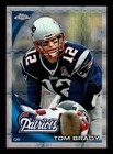 2010 Topps Chrome Xfractors #C80 Tom Brady NEW ENGLAND PATRIOTS