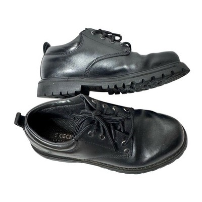 Skechers Mens Tom Cats Oxford Shoe Black Sz 8 Y2K Grunge 