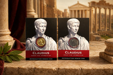 Paquets De Pièces Romaines Claudius 2 - Denier Et Auréus En Étain - NEUF