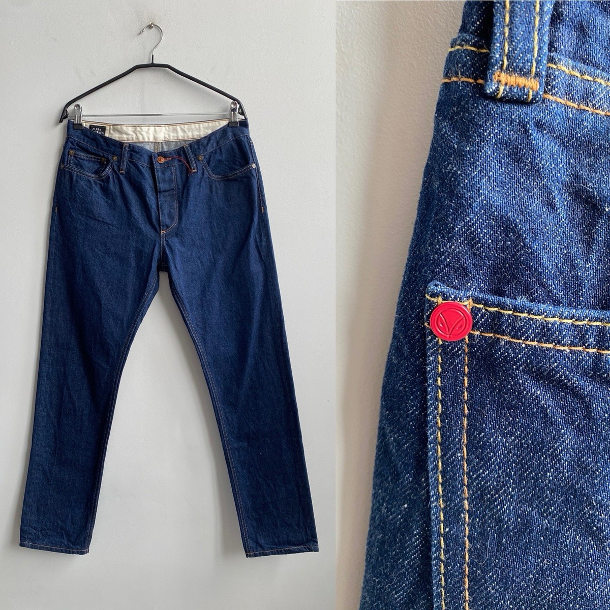 Hiut Denim Organic Jeans Mens Hiut SlimR Japanese Organic Stretch