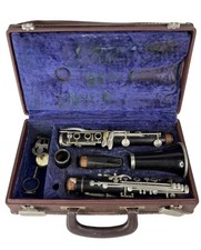 Vintage Normandy Leblanc Clarinet w/ Music Sheet Holder  Case