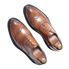 Pointed Toe Dress Shoes Lace up Formal Durable Fashion Men Wedding Shoes for Men