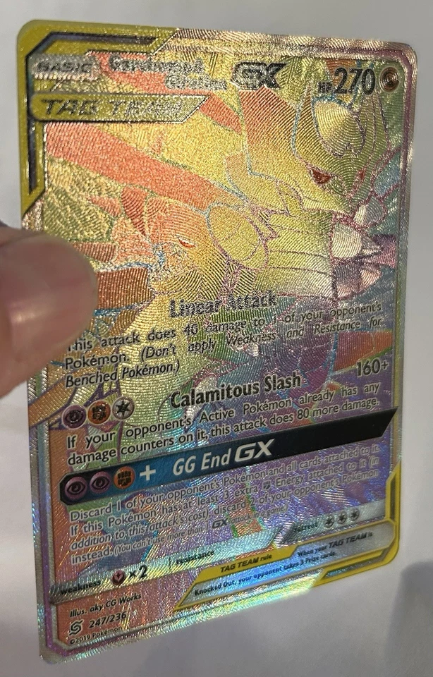 Garchomp & Giratina GX (Secret) 247/236 Sm-Unified Minds Holo VLP - Image 2 of 4
