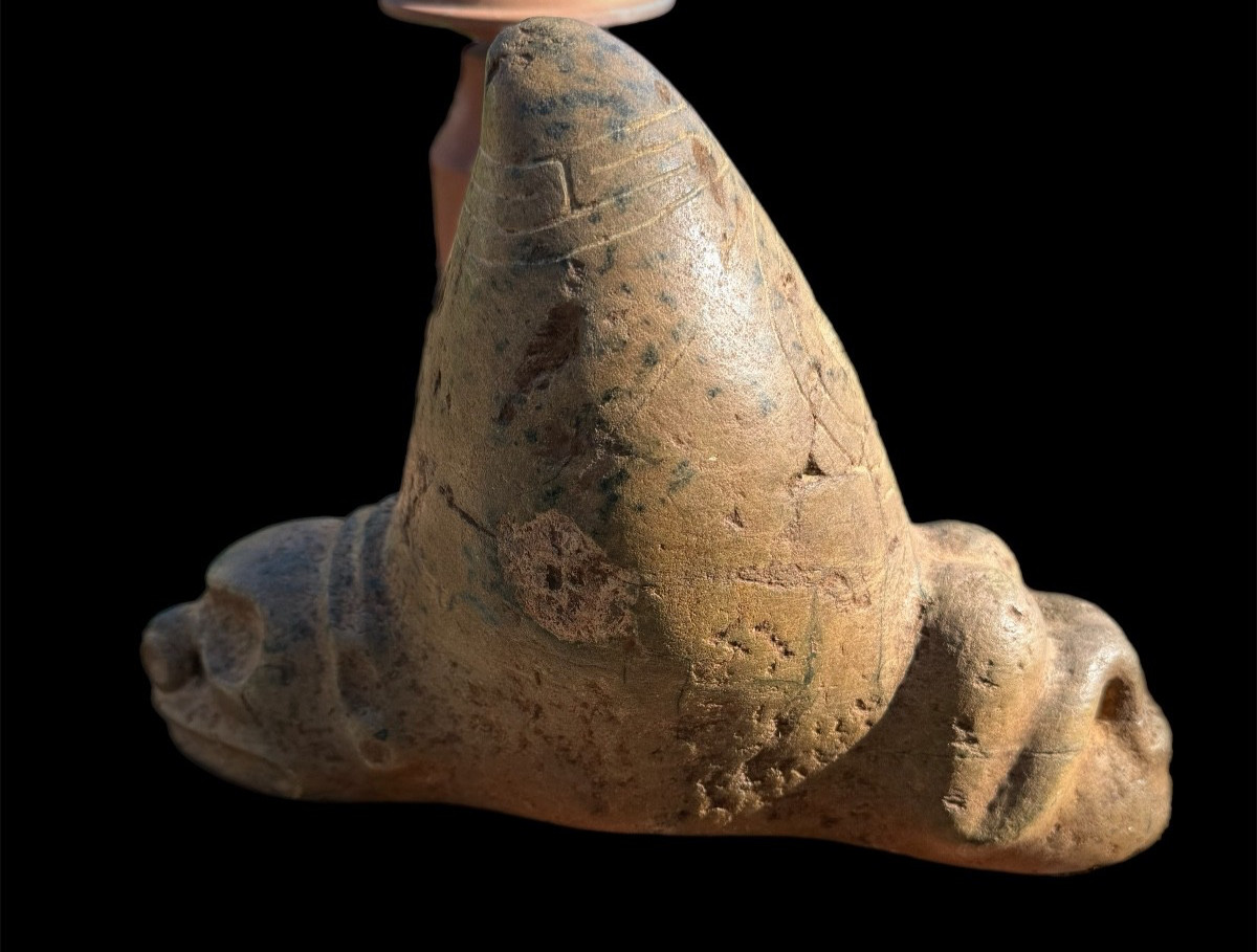 Ancient Taino Carved Artifact Stone Important 900-1600 CE