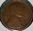 1929 S Lincoln Wheat Cent Penny **FREE SHIPPING**