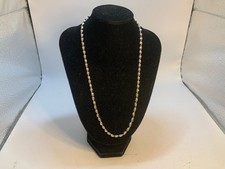 Solid 925 Sterling Silver Twisted Diamond Cut Snake Chain 17    Necklace Shinny