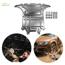 Heavy Duty Skid Plate For Audi A4 2009-2016 Engine Splash Shield Metal