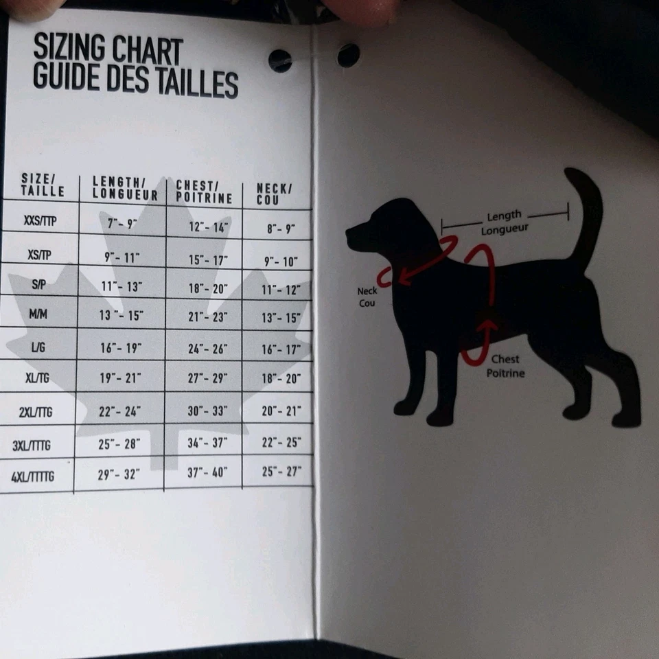 Abrigo acolchado acolchado para perro Pajar Pup XL azul marino nuevo con etiquetas Foto 4 de 4