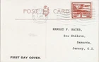 Jersey 1943 1d Views FDC On Scarce Corbiere Lighthouse Postcard
