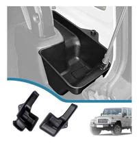 2 Trunk Storage Organizer Trays for 2018-2023 Jeep Wrangler JL JLU   4 Door