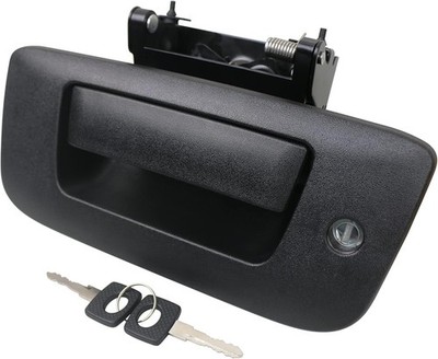 5P Locking Tailgate Handle Latch w/Bezel & Lock Cylinder & Keys 22755305 Chrome