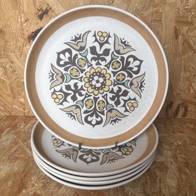 5 x MCM Vintage Denby Langley Canterbury Essteller 10''