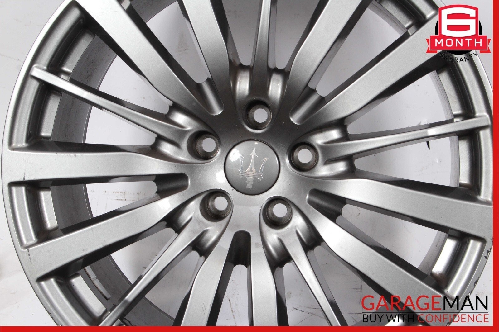 14-17 Maserati Ghibli Rear Right / Left Side Wheel Rim 10Jx19H2 ET40