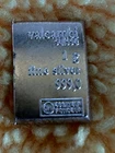 VALCAMBI SUISSE FINE SILVER BAR 1 G GRAM .999 FINE SILVER