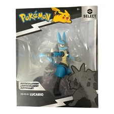 Jazwares Pokemon Lucario 6 in Action Figure - BO37449 New Sealed