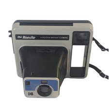 Vintage Kodak The Handle Instant Camera Classic Polaroid-Style Camera w/Stra
