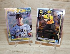 Henry Davis RC - 2024 Bowman Chrome - My 1st Bowman Insert & Base RC - Pirates