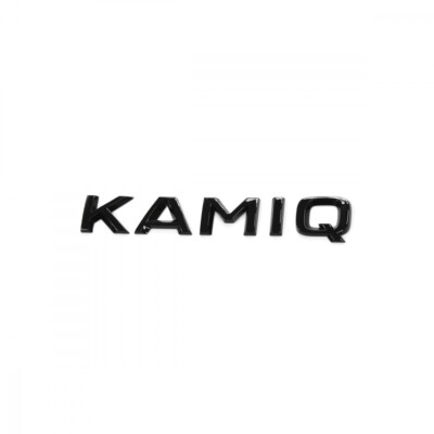 Original Skoda Kamiq Schriftzug schwarz Heckklappe Emblem Buchstaben Blackline 